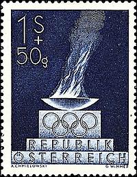 Briefmarke Olympische Spiele