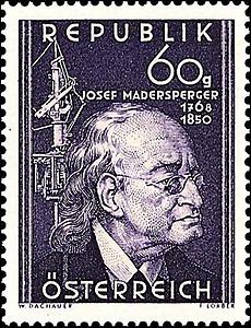 Briefmarke Josef Madersperger