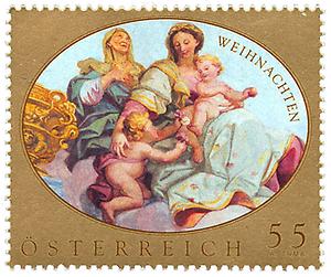 Briefmarke, Weihnachten 2009