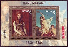 Briefmarke, Hans Makart