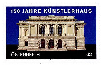 Briefmarke, 150 Jahre Künstlerhaus