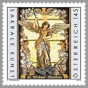 Briefmarke, Basilika zum Heiligen Michael