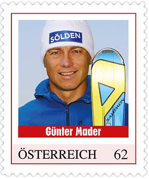 Briefmarke, Günter Mader