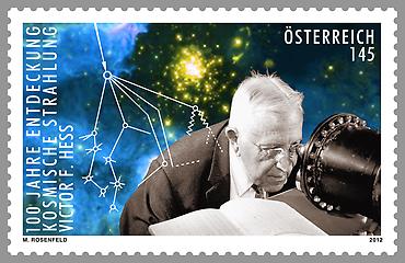 Briefmarke, Kosmische Strahlung