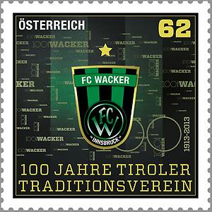 Briefmarke, 100 Jahre FC Wacker Innsbruck