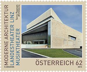 Briefmarke, Landestheater Linz Musiktheater