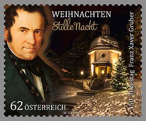 Briefmarke, Weihnachten 2013 - Stille Nacht