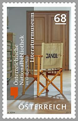 Briefmarke, Österreichische Nationalbibliothek – Literaturmuseum
