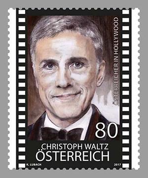 Briefmarke, Christoph Waltz