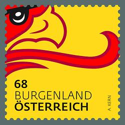 Briefmarke, Heraldik Burgenland