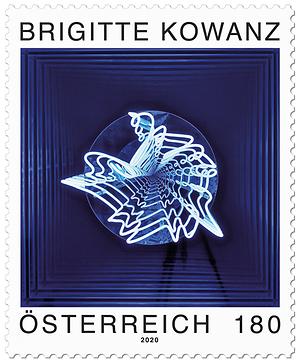 Briefmarke, Brigitte Kowanz – Opportunity