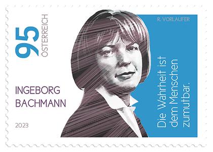 Briefmarke, Ingeborg Bachmann