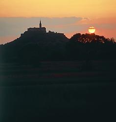 Burg Güssing Burgenland 1157 urkundlich erwähnt Ende des 15. Jahrhunderts erweitert. Photographie von Gerhard Trumler 1990., Foto: © IMAGNO/Gerhard Trumler