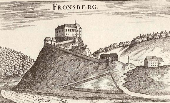 Schloss Frondsberg - Foto: Vischers Topographia Ducatus Styriae 1681
