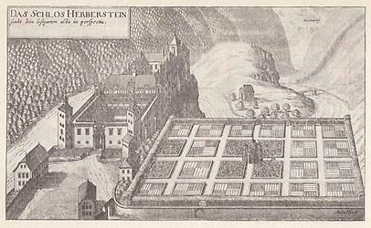 Schloss Herberstein, Vischers Topographia Ducatus Styriae 1681