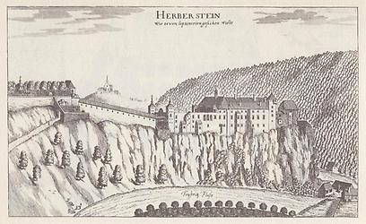 Schloss Herberstein, Vischers Topographia Ducatus Styriae 1681