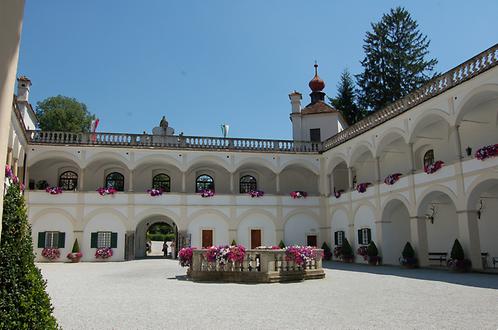 Schloss Herberstein, Foto: Wolfgang Glock. Aus: WikiCommons unter CC 