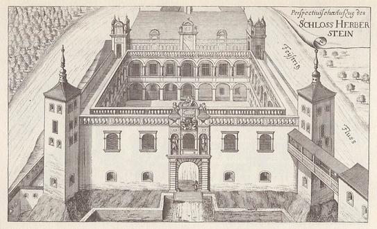 Schloss Herberstein, Vischers Topographia Ducatus Styriae 1681