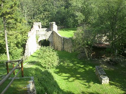 Hohenwang, Haupttor und Bastei