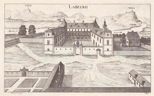 Schloss Laubegg - Foto: Vischers Topographia Ducatus Styriae 1681