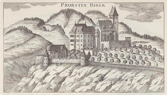 Schloss Piber - Foto: Vischers Topographia Ducatus Styriae 1681