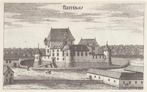 Schloss Reitenau - Foto: Vischers Topographia Ducatus Styriae 1681