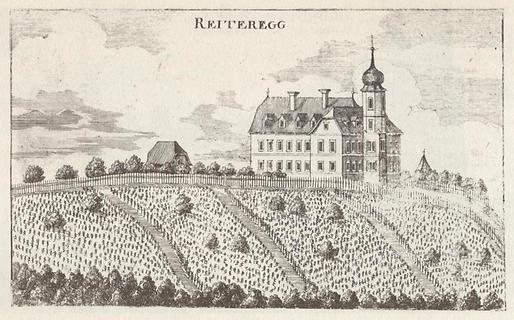 Schloss Reiteregg - Foto: Vischers Topographia Ducatus Styriae 1681