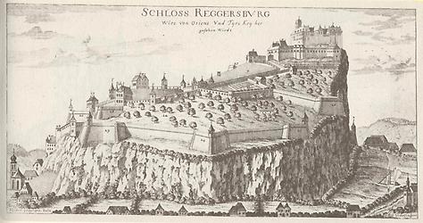 Riegersburg, Vischers Topographia Ducatus Styriae 1681