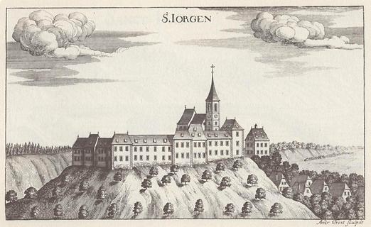 Schloss St. Georgen - Foto: Vischers Topographia Ducatus Styriae 1681