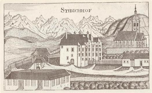 Schloss Stibichhofen - Foto: Vischers Topographia Ducatus Styriae 1681
