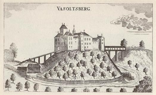 Schloss Vasoldsberg - Foto: Vischers Topographia Ducatus Styriae 1681