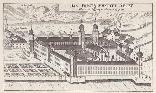 Schloss Wasserberg - Foto: Vischers Topographia Ducatus Styriae 1681