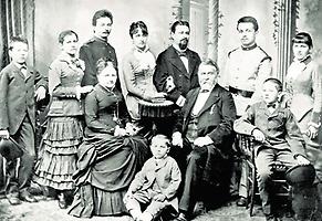 Jakob Bullmann und seine Familie