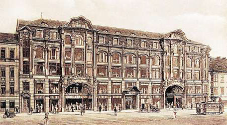 Kaufhaus in der Sackstraße, 1914