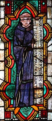 Abt Heinrich II. von Admont: Glasfenster in der Filialkirche St. Walpurgis bei St. Michael (1294-1297)