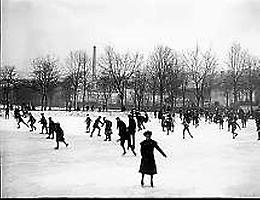 Eislaufen im Volksgarten