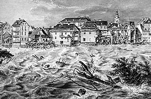 Hochwasser der Mur