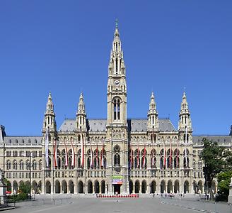 Rathaus Wien (mit Klick vergrößern!) © P. Diem