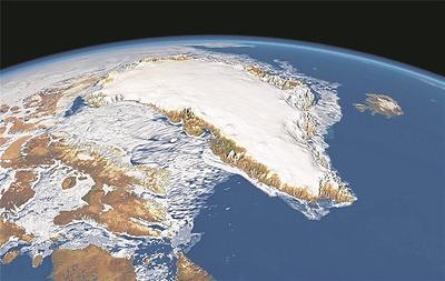ESA-Satellitenaufnahme von Grönlands Eisdecke