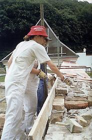 Kartause Mauerbach, Sommerkurs., Foto: Werkstätten Architekturrestaurierung des Bundesdenkmalamtes