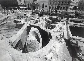 Archäologischen Ausgrabungen am Michaelerplatz, © Hasso Hohmann.