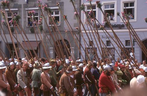 Söldner mit Ahlspießen