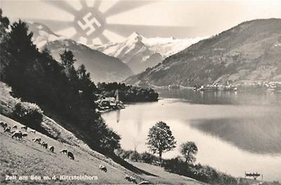 Ansichtskarte aus 1938 von Zell am See