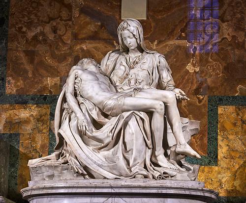 Michelangelos Pietà im Petersdomd