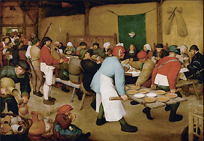 Pieter Bruegel der Ältere, Bauernhochzeitsmahl