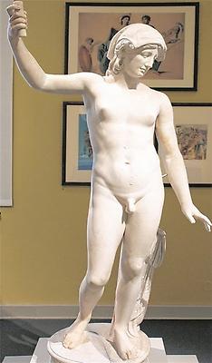antike Hermaphroditen-Darstellung