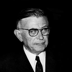 Jean-Paul Sartre (um 1967)