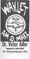 Plakat, V. Adler