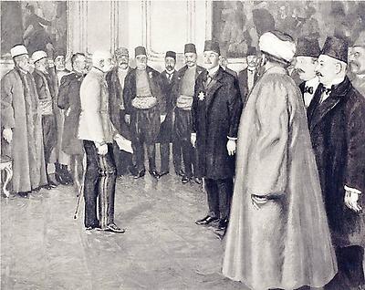 bosnisch-herzegowinische Deputation besuchte den Kaiser