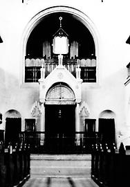 Das Innere der Synagoge von 1892, Foto: Archiv Karl Albrecht Kubinzky